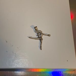 Sterling Silver Ballerina Pendant